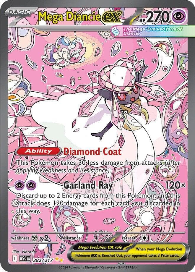 Mega Diancie ex - 282/217